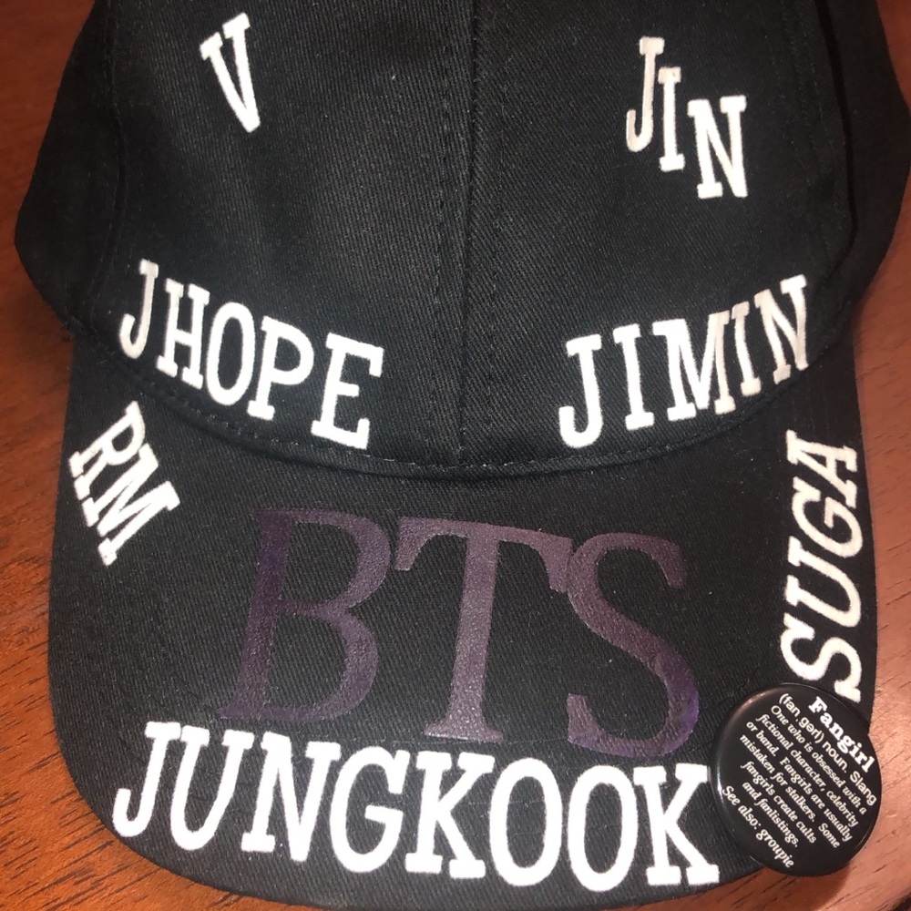custom BTS baseball cap